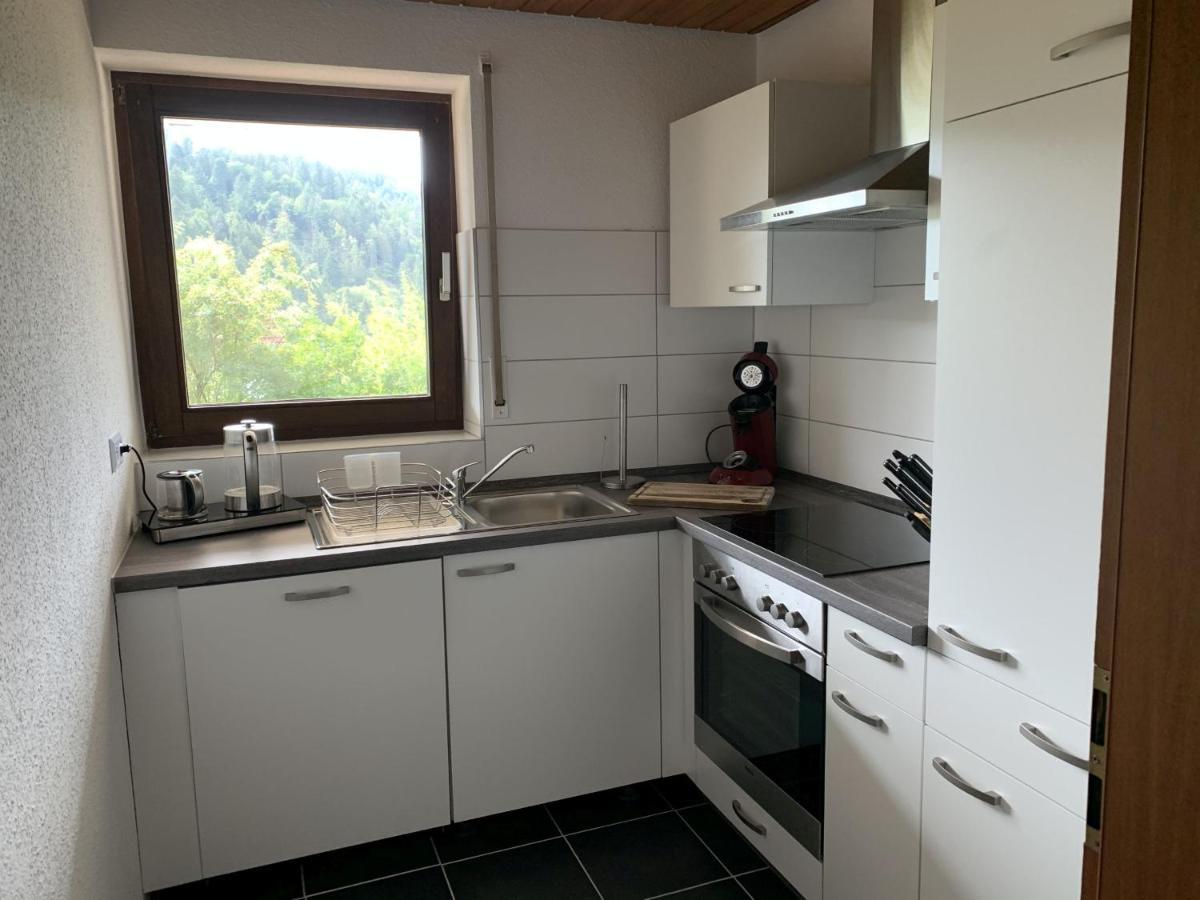 Schlossblickwohnung Schiel Gernsbach Kültér fotó