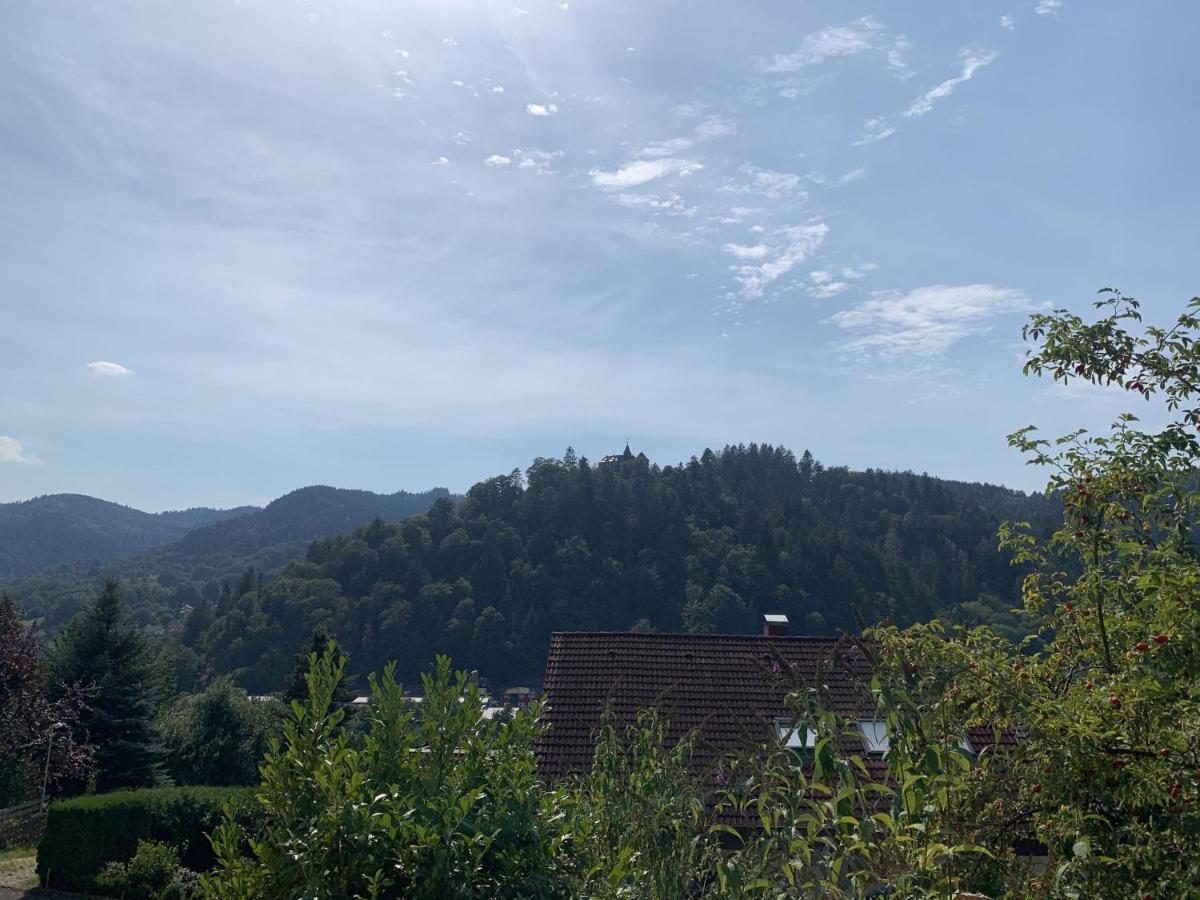 Schlossblickwohnung Schiel Gernsbach Kültér fotó