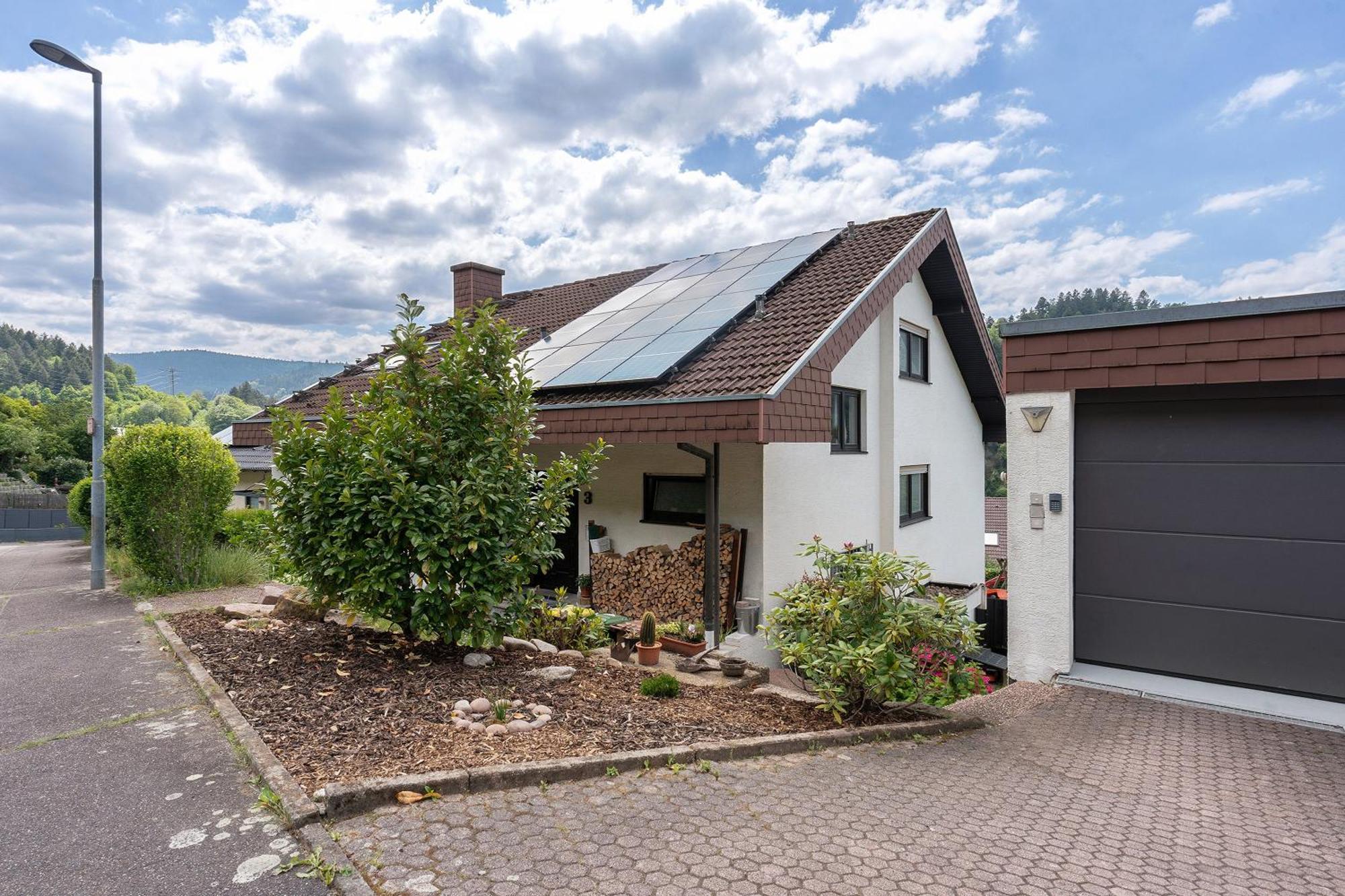 Schlossblickwohnung Schiel Gernsbach Kültér fotó