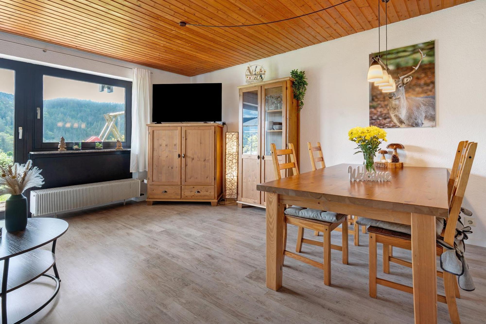 Schlossblickwohnung Schiel Gernsbach Kültér fotó