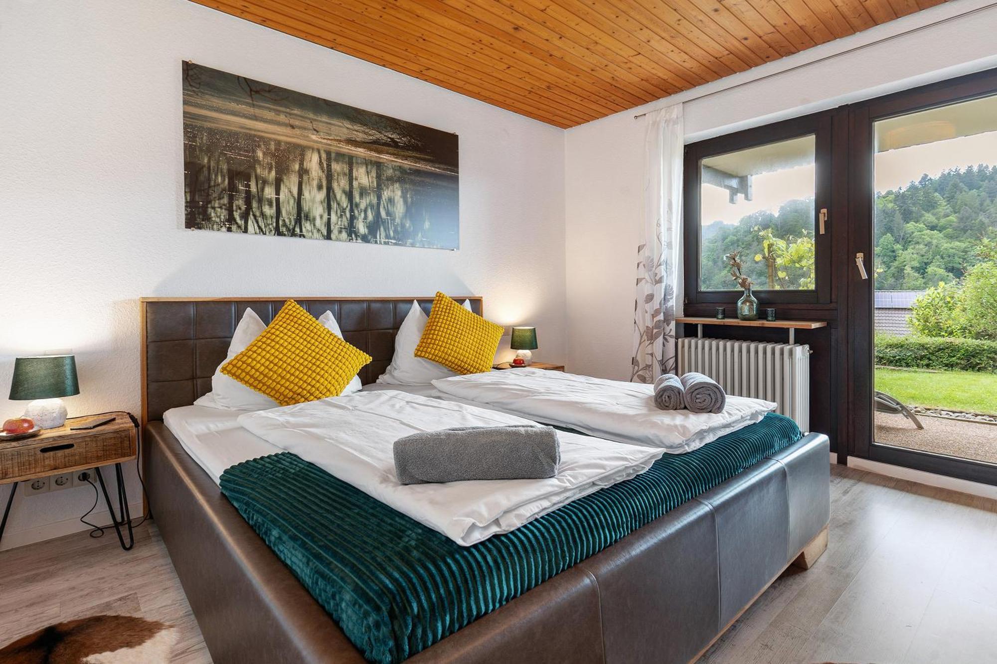 Schlossblickwohnung Schiel Gernsbach Kültér fotó